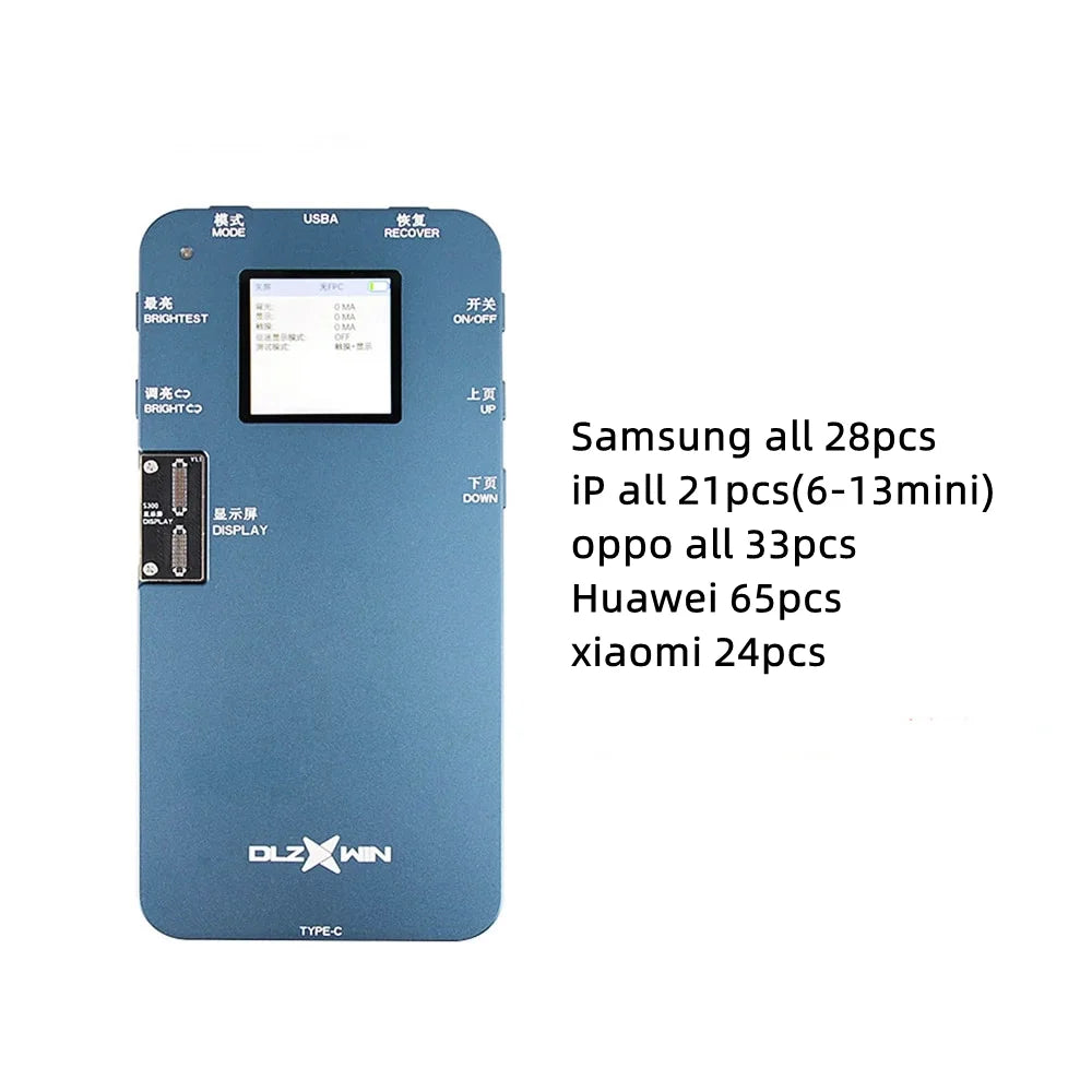 New DL S300 6in1 LCD Screen Tester Machine For iPhone Samsung Huawei Oppo Vivo Xiaomi Test (All In One Version) True Tone Repair