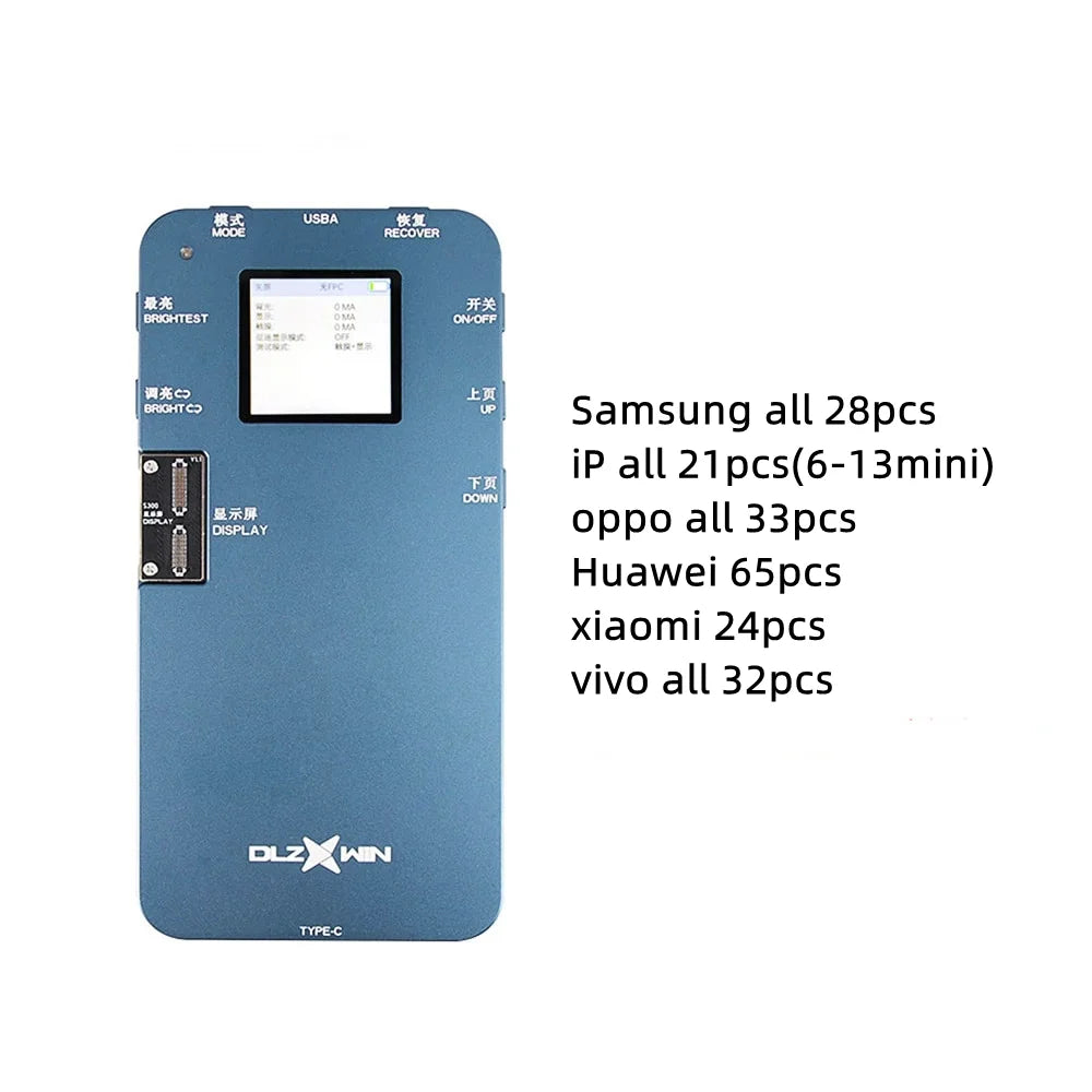New DL S300 6in1 LCD Screen Tester Machine For iPhone Samsung Huawei Oppo Vivo Xiaomi Test (All In One Version) True Tone Repair
