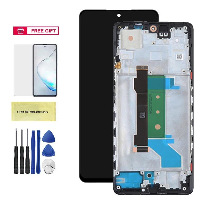 Screen for Xiaomi Redmi Note 12 Pro+ / 12 Pro Plus Lcd Display Touch Screen Digitizer with Frame for Xiaomi Redmi Note 12 Pro 5G