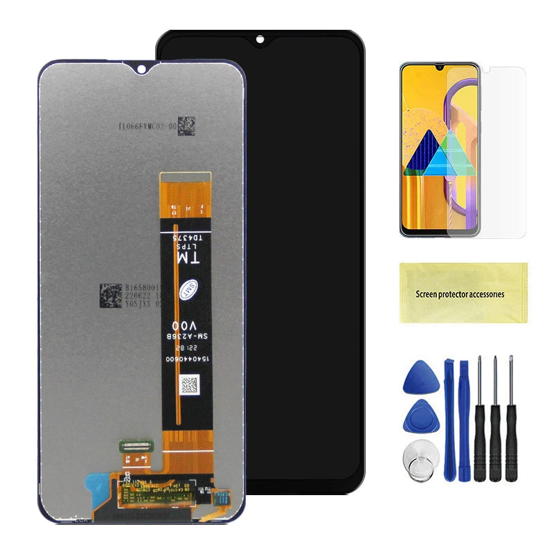Calidad AAA para Samsung A23 5G A236 A236B A236U pantalla táctil LCD con marco digitalizador montaje para pantalla Samsung A236U1