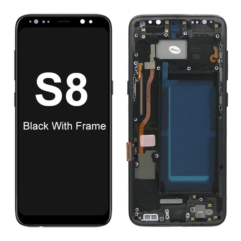 Pantalla TFT para Samsung Galaxy S8+ (G955F) / S8 (G950F) con Marco y Digitalizador Táctil (Ensamblaje)