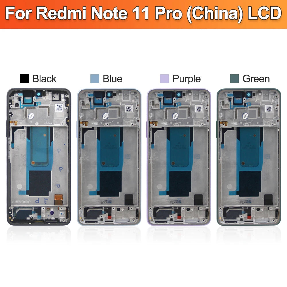 Pantalla LCD con Digitalizador Táctil para Xiaomi Redmi Note 11 Pro+ 5G China (21091116UG/UC)