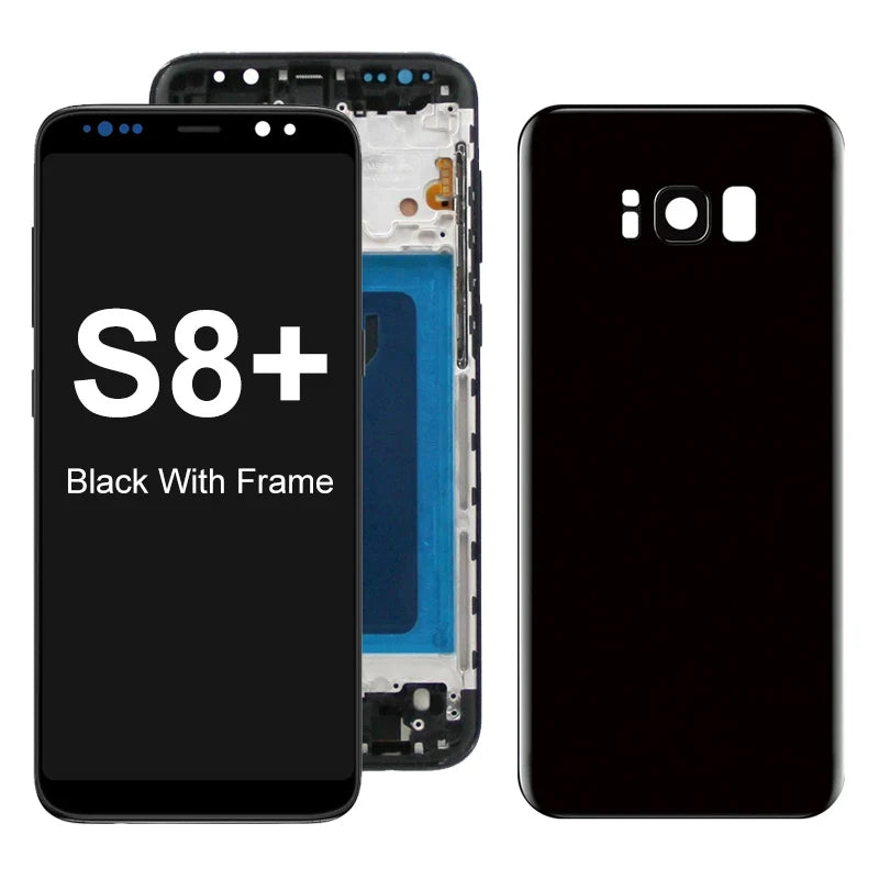 Pantalla TFT para Samsung Galaxy S8+ (G955F) / S8 (G950F) con Marco y Digitalizador Táctil (Ensamblaje)