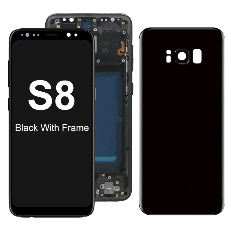 Pantalla TFT para Samsung Galaxy S8+ (G955F) / S8 (G950F) con Marco y Digitalizador Táctil (Ensamblaje)