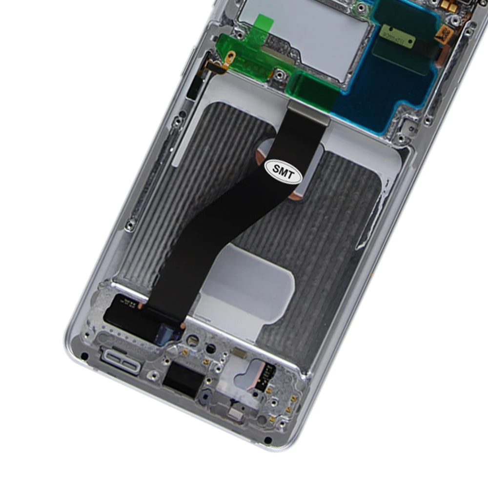 Pantalla S21 Ultra AMOLED para Samsung Galaxy S21 Ultra 5G G998B G998B/DS pantalla táctil Lcd con huellas dactilares con marco