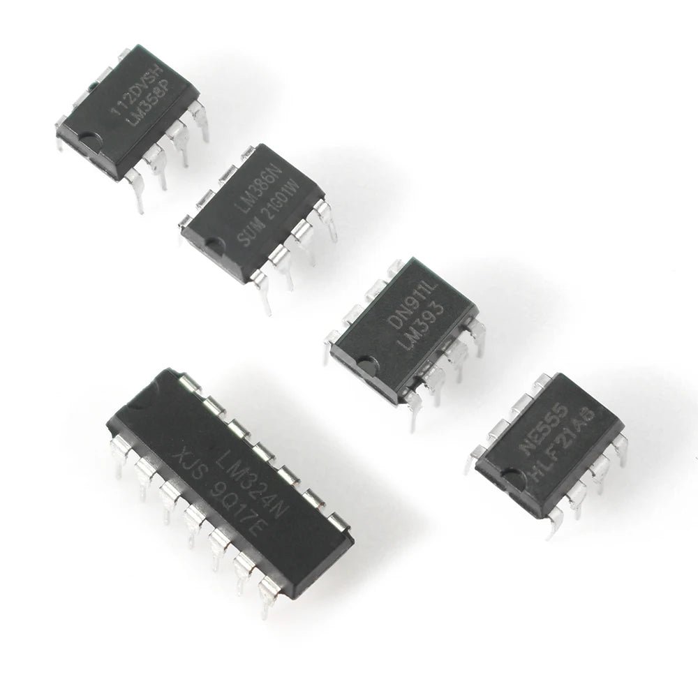 Lote 20 Pcs Amplificador Operacional LM358P DIP-8 Instrumentación/Buffer