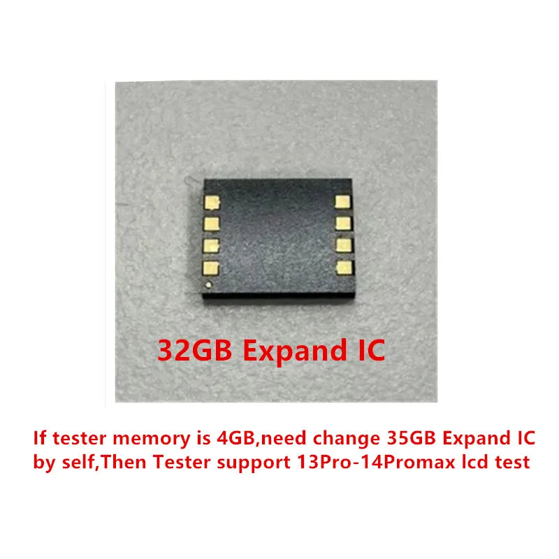 DL400 Pro Tester Reparación Pantalla LCD y Expansión IC 32GB para iPhone X a 15 Pro Max / iPad Mini 4/5