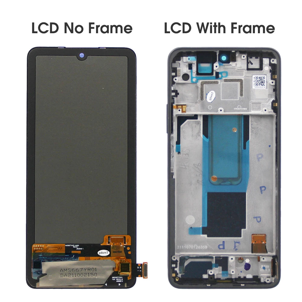 Pantalla LCD con Digitalizador Táctil para Xiaomi Redmi Note 11 Pro+ 5G China (21091116UG/UC)