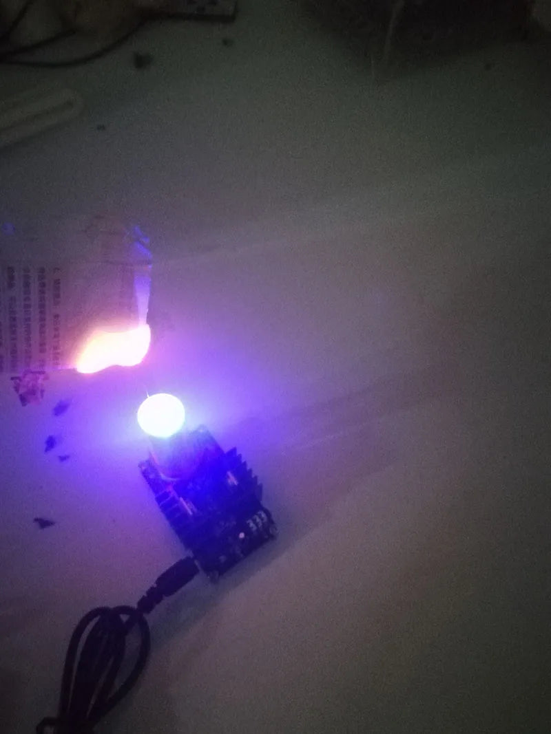 Kit DIY Mini Bobina Tesla Musical 15W (15-24V DC) - Parlante Plasma y Transmisión Inalámbrica (1 Set)