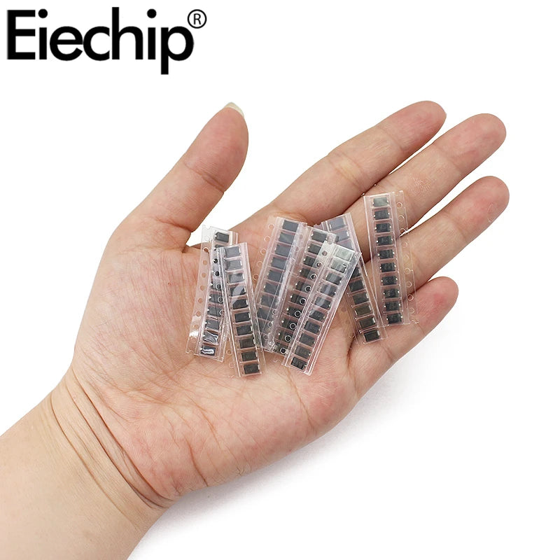 Kit Surtido Diodos SMD - 7 Valores (M1/M4/M7, SS14/SS34, US1M/RS1M) x 10 Unidades (Total 70 Piezas)