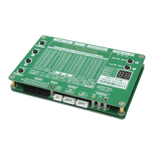 Kit Tester Pantallas Laptop (LCD/LED) con 14 Cables LVDS e Inversor - Panel Universal