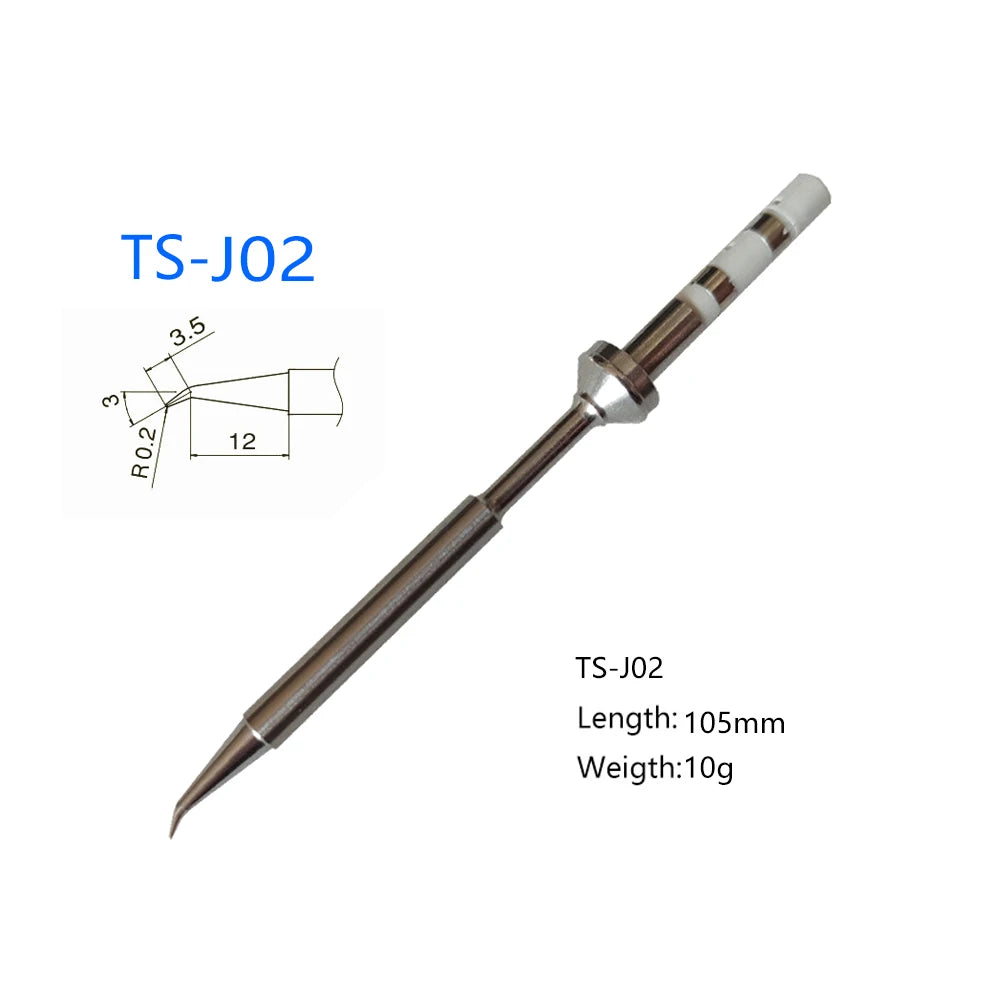 MINI Welding Nozzle Knife Horseshoe TS-BC2 C1 KU ILS B2 I C4 D24 K J02 JL02 BC3 For TS101 Pin64 Pinecil V2 Soldering Iron Tips