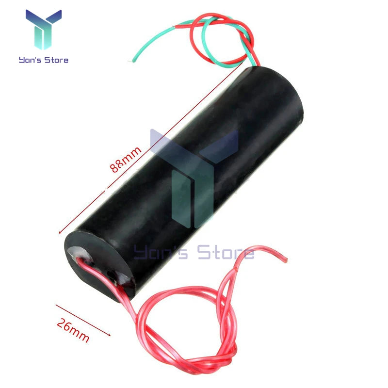 Generador Alto Voltaje Boost (20kV a 1000kV) - Entrada 3.6V/6V DC - Módulo Ignición Pulso Arco