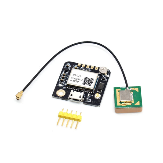 Módulo GPS GT-U7 para Navegación Satelital (Compatible NEO-6M) para Microcontrolador 51/STM32 Arduino