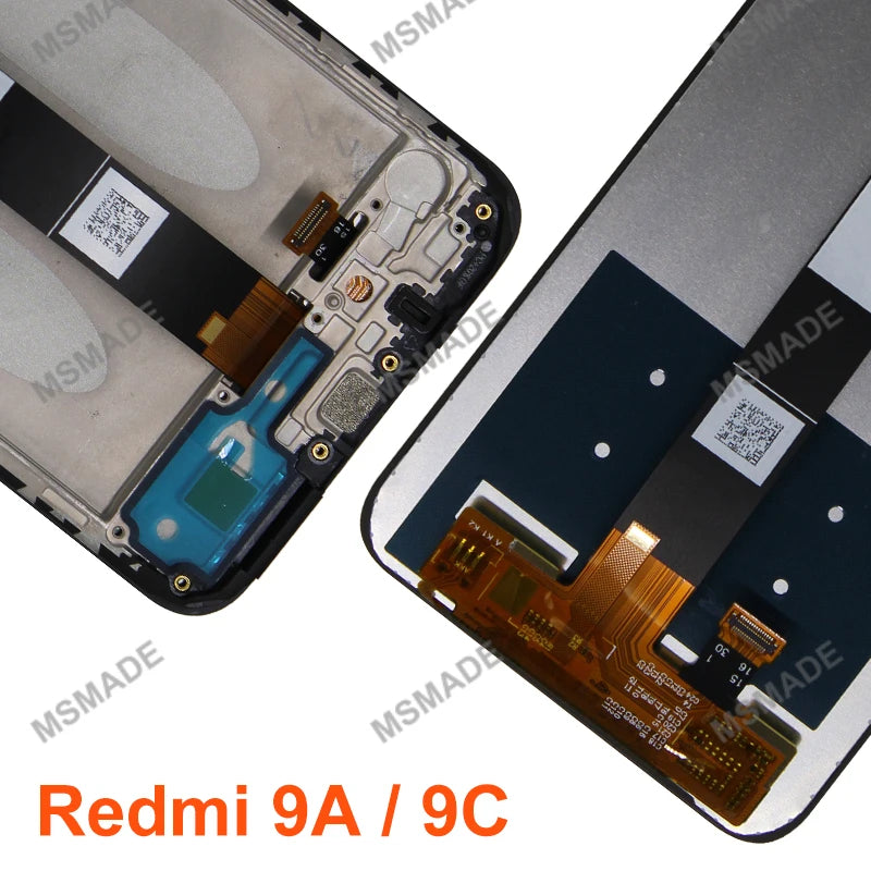 For Xiaomi Redmi 9 9A 9C LCD Display Touch Screen Digitizer For Redmi M2004J19AG M2004J19C Assembly Replacement Parts