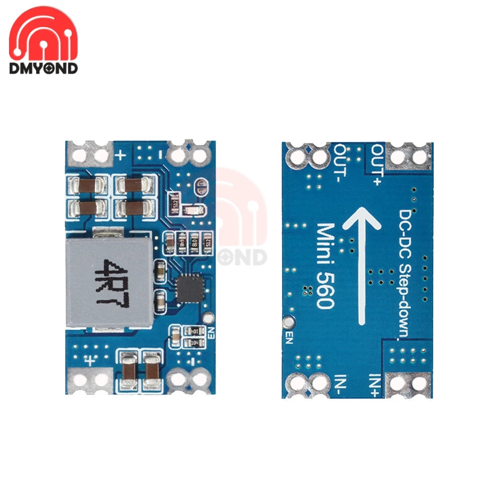 Módulo Convertidor Buck Mini560 DC-DC 5A Step-Down Salida 3.3V/5V/9V/12V