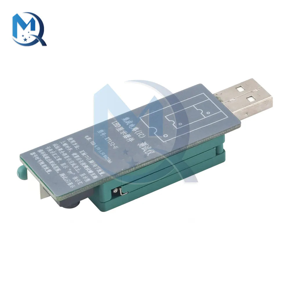 Tester Detector Circuitos Integrados IC LED Optoacoplador LM399 KT152 Batería/USB