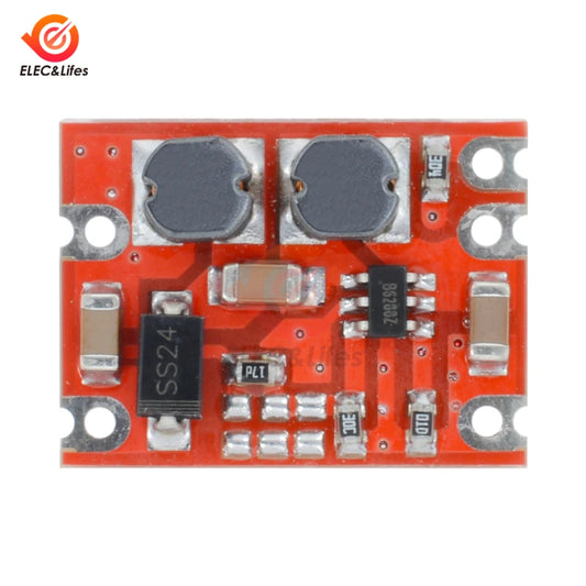 Lote 5 Pcs Módulo Automático Buck/Boost DC-DC 2.5V-15V a 3.3V/4.2V/5V/9V/12V Regulador Voltaje Step-Up/Down