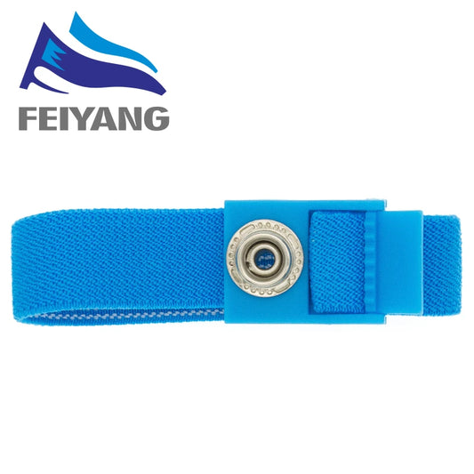 Pulsera Antiestática ESD Inalámbrica con Clip de Descarga
