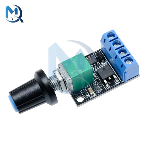Lote 1/5 Pcs Regulador Voltaje / Controlador Velocidad Motor DC PWM 5V-12V 10A Dimmer LED