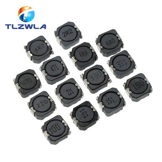 Inductor Potencia Blindado CDRH104R (CD104) 10x10x4mm - Varios Valores (2.2uH a 470uH) - Lote 10 Piezas