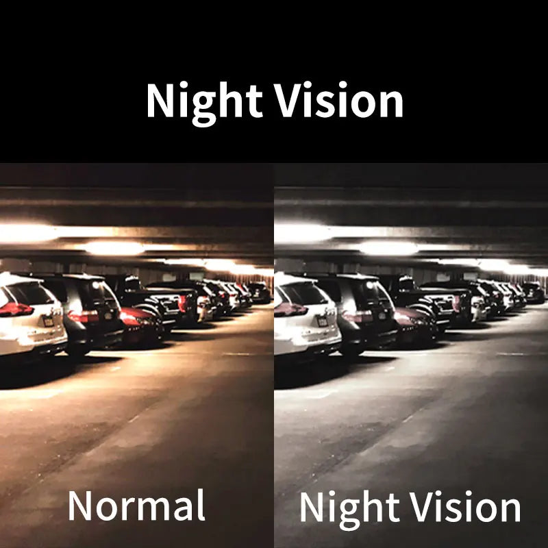 Cámara Trasera Auto Hippcron Visión Nocturna (8 LED) Monitor Parking CCD Impermeable HD