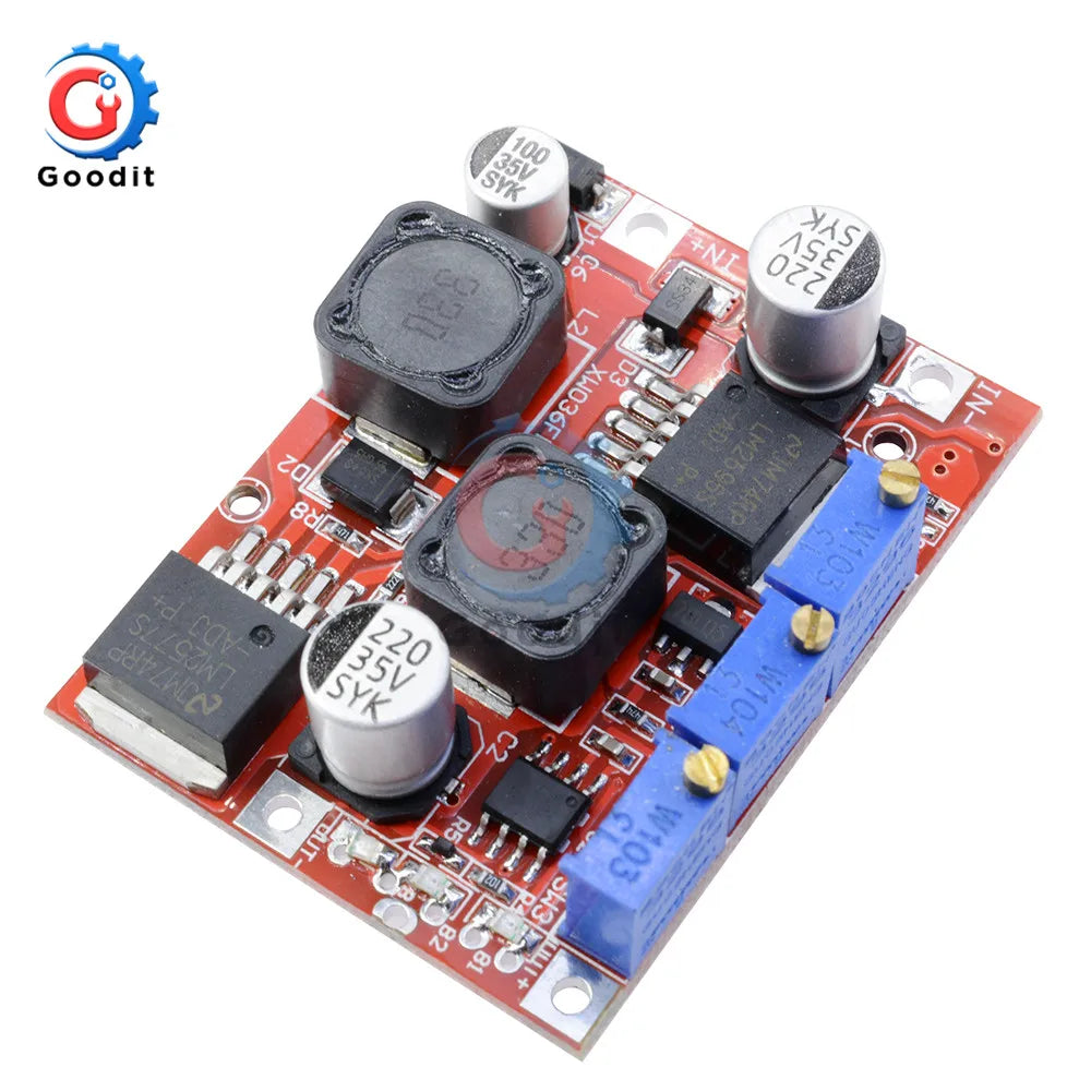 Módulo Convertidor Buck LM2596S DC-DC 3.2V-40V a 1.25V-35V 2A Ajustable Step-Down