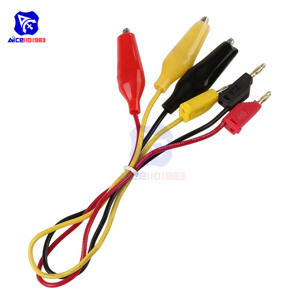 Tester Transistor Multifunción DIYMORE MG328 LCD Inductor Capacitor Medidor Detector + Pinzas Cocodrilo