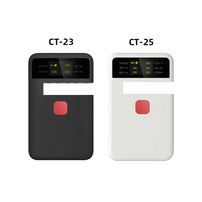 Medidor Transmitancia Portátil CT-25 (UV/VL/IR) - Tester 365nm/530nm/1400nm para Film Solar/Vidrio Óptico