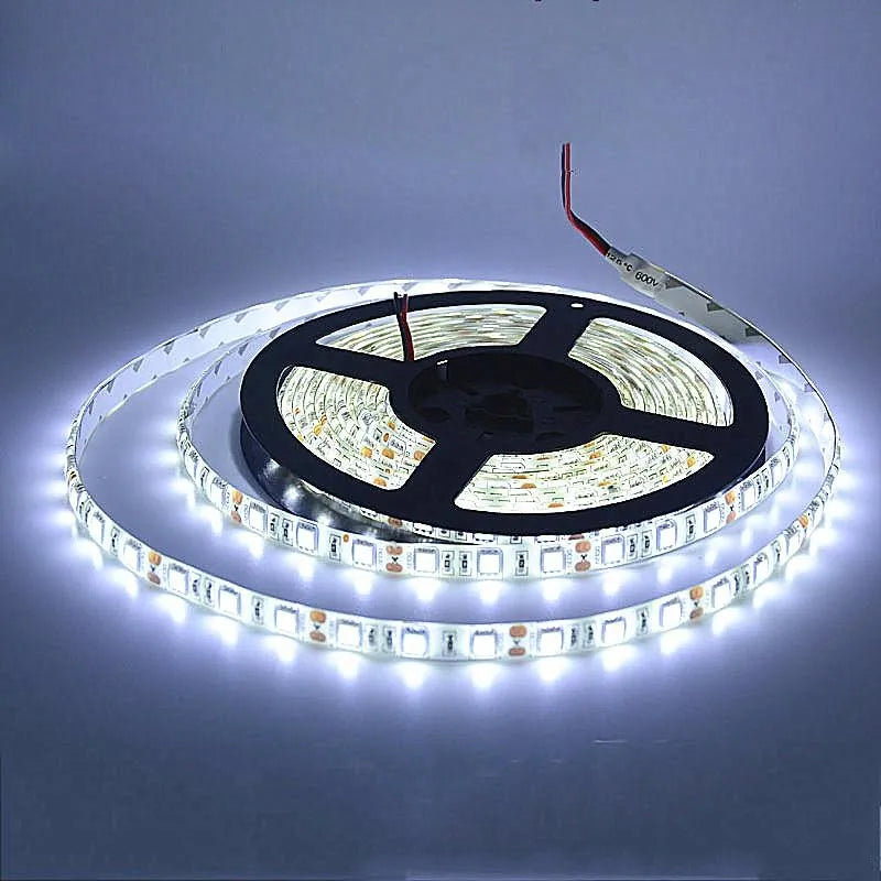 Tira LED 2835 SMD 12V (60 LEDs/m) Alta Luminosidad - Rollo 5 Metros
