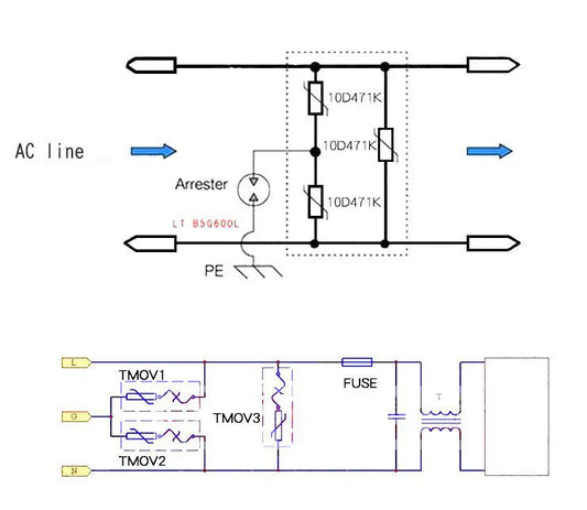 395Pcs/Lot 24Values 5D431K~20D390K Commonly Resistors 10D Set Varistor Resistor Pack Assorted Kit BOX
