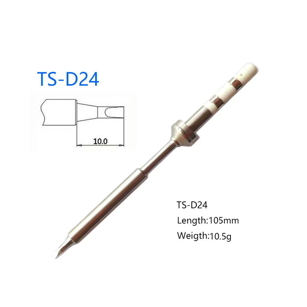 MINI Welding Nozzle Knife Horseshoe TS-BC2 C1 KU ILS B2 I C4 D24 K J02 JL02 BC3 For TS101 Pin64 Pinecil V2 Soldering Iron Tips