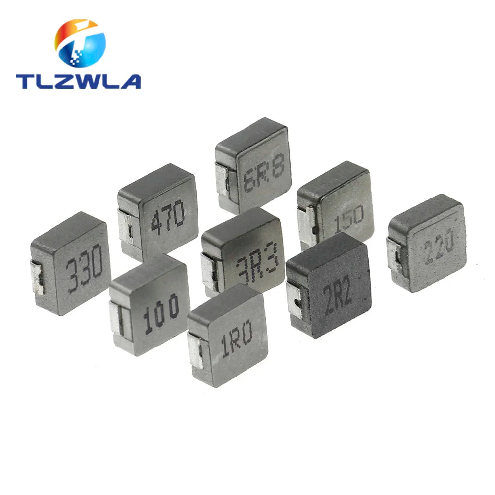 Inductor Potencia SMD 0630 - Varios Valores (1uH a 47uH) - Lote 10 Piezas