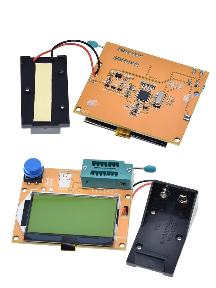 Tester Transistor ESR-Meter Mega328 Digital V2.68 (ESR-T4) - Medidor Diodo, Triodo, Capacitancia, MOS/PNP/NPN/LCR (Pantalla LCD 12864)