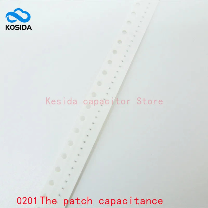 Kit Surtido Capacitores Cerámicos SMD 0201 MLCC (0.5pF - 4.7uF) - Pack 200 Unidades