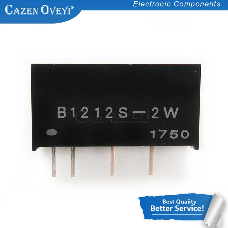 Módulo Fuente Alimentación Regulada Aislada DC-DC 1W/2W (B0505S, B0303S, B0305LS, B1205S, B2405S, B1212S, A1212, IB0505S)