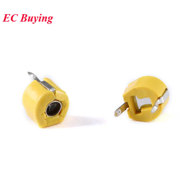 Capacitor Variable Trimmer Plástico 6mm (5pF-120pF) Ajustable - Pack 5 Unidades (Valores Surtidos)