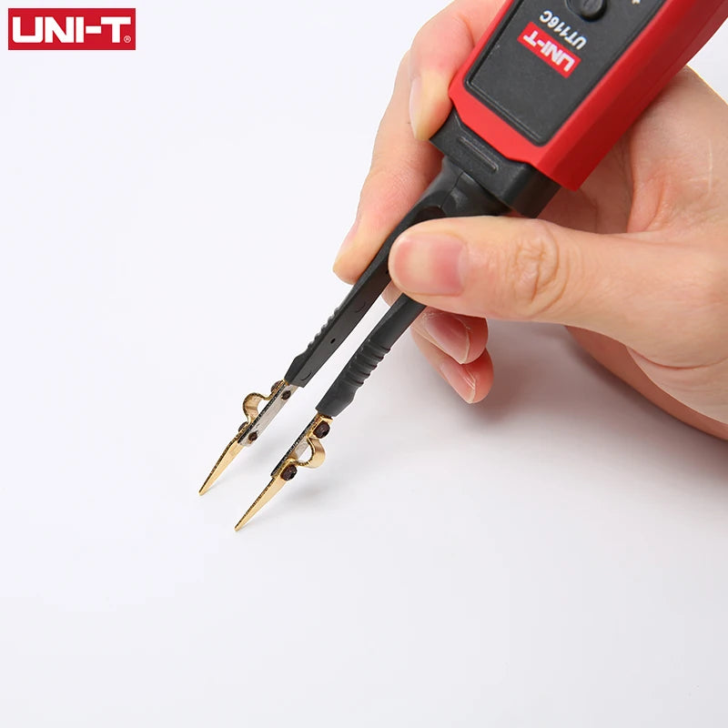 Tester SMD UNI-T UT116C / UT116A - Medidor Rotable Resistencia, LED, Diodo, Batería, Capacitor