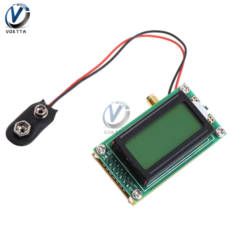 Contador Frecuencia Alta Precisión RF (1-500 MHz) - Módulo Tester Digital LCD para Radios