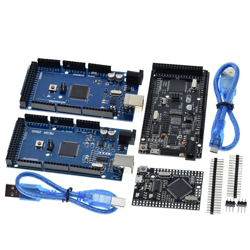 Placa Desarrollo TZT Mega2560 (ATMEGA16U2 / Pro Mini / WiFi R3 ATmega2560 CH340G) compatible Arduino Mega R3 / ESP8266