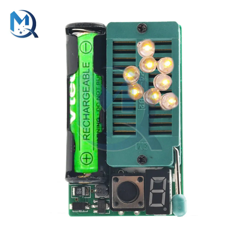 Tester Detector Circuitos Integrados IC LED Optoacoplador LM399 KT152 Batería/USB