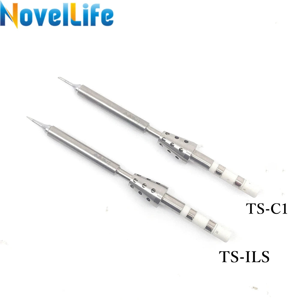 Original TS100 TS101 Mini Digital Soldering Iron Tip Replacement Bit Head B2 BC2 C4 D24 K I Ku ILS C1