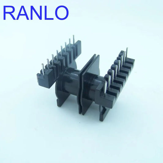 Núcleo Ferrita EC40/ER40 PC40 con Bobina Horizontal 8+8 Pines para Transformador LLCR