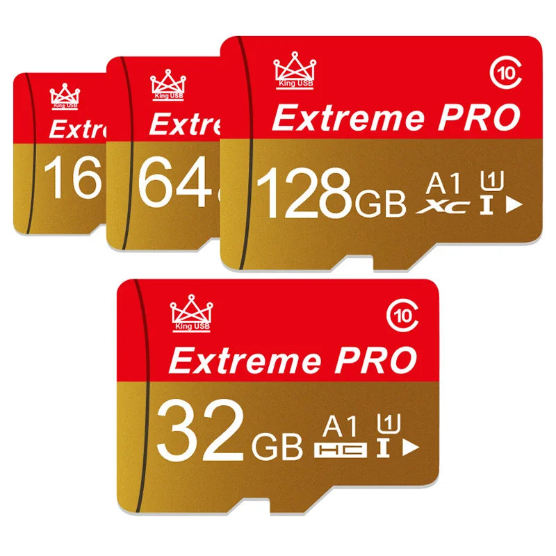 Tarjeta Memoria TF Mini SD Alta Resistencia para Video Vigilancia (32GB/64GB/128GB/256GB, hasta 100MB/s) para Móvil