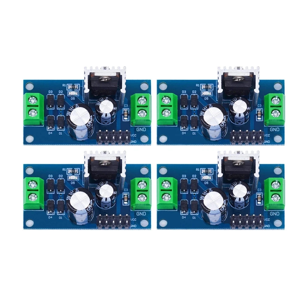 Módulo Fuente Alimentación Regulador Tres Terminales LM7805/LM7806/LM7809/LM7812 Salida 5V/6V/9V/12V 1.2A Max