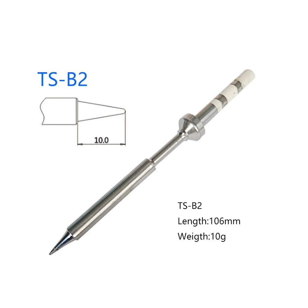 MINI Welding Nozzle Knife Horseshoe TS-BC2 C1 KU ILS B2 I C4 D24 K J02 JL02 BC3 For TS101 Pin64 Pinecil V2 Soldering Iron Tips