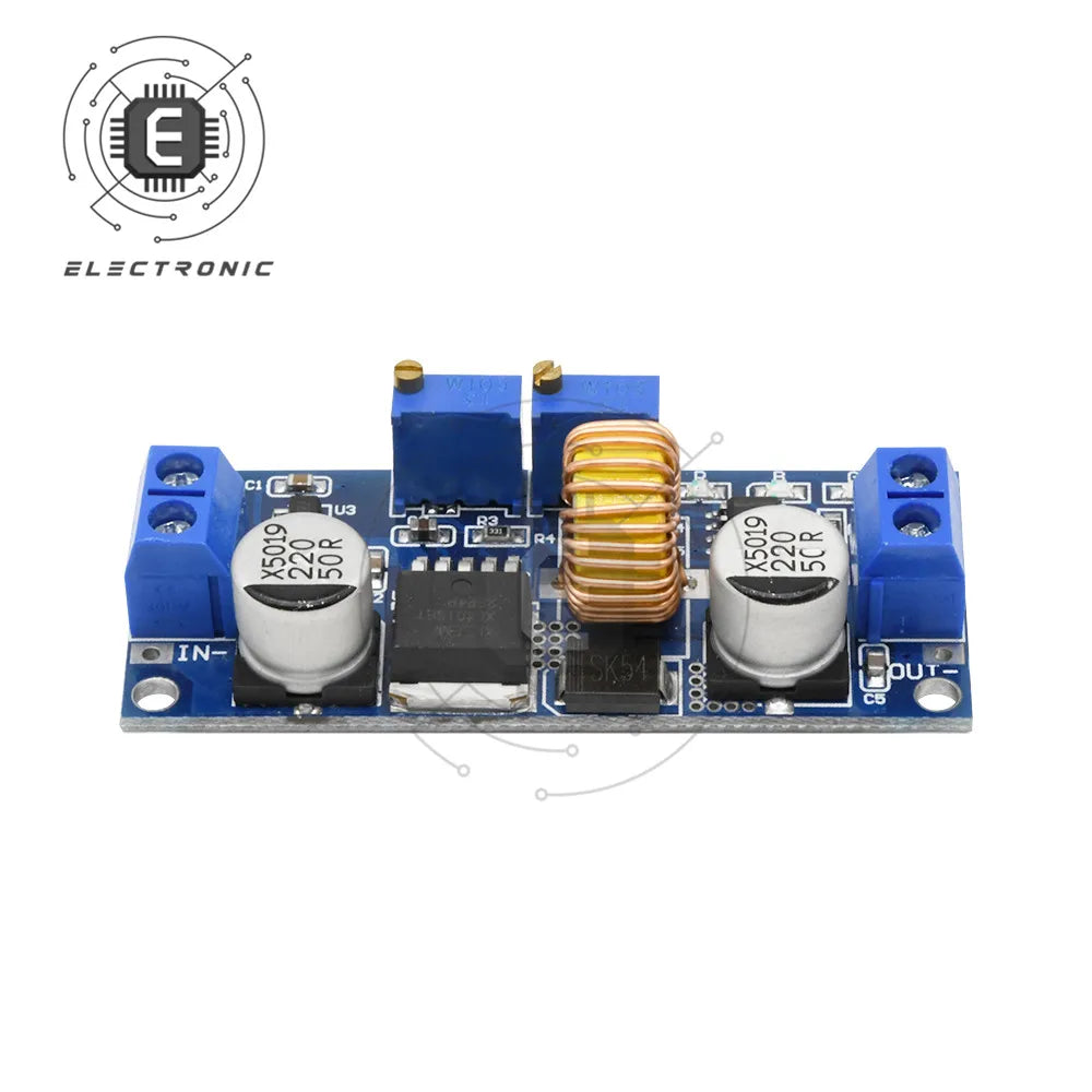 Módulo Convertidor Buck XL4015 Corriente/Voltaje Constante Ajustable DC 4-38V a 1.25-36V 5A