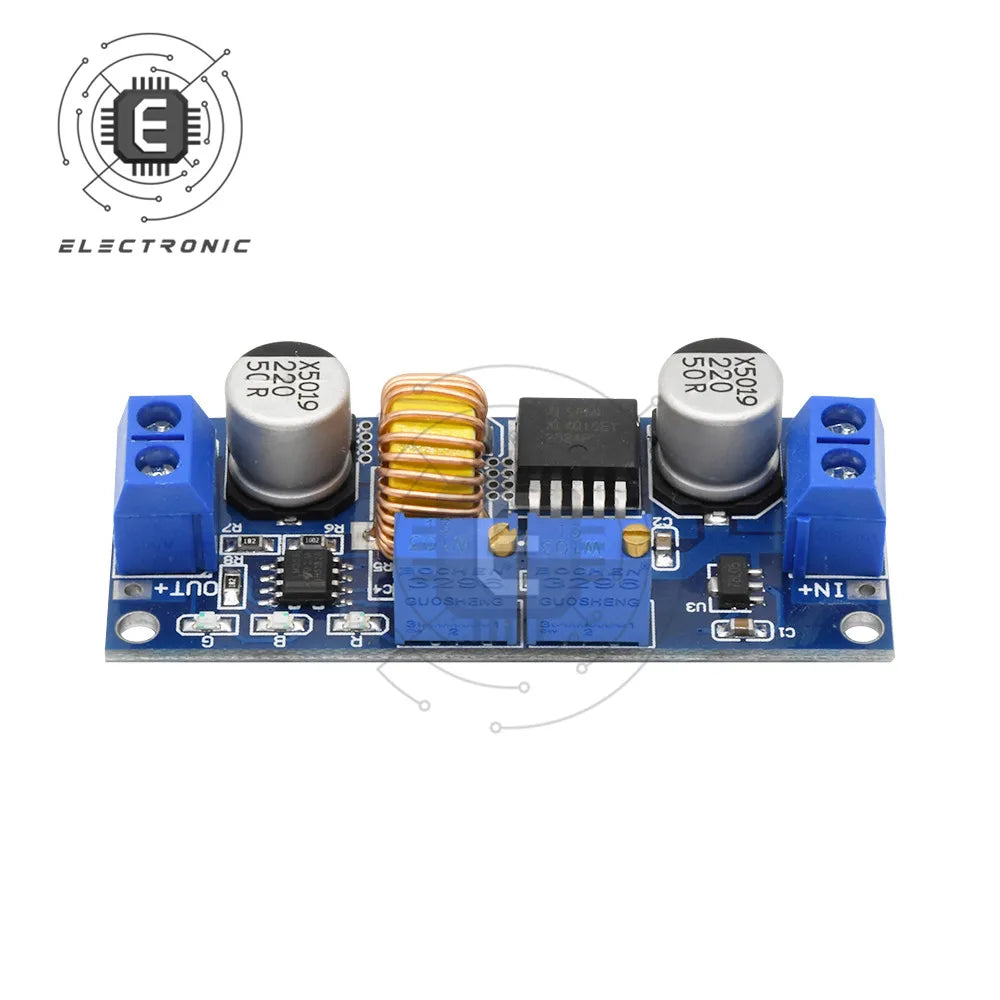 Módulo Convertidor Buck XL4015 Corriente/Voltaje Constante Ajustable DC 4-38V a 1.25-36V 5A