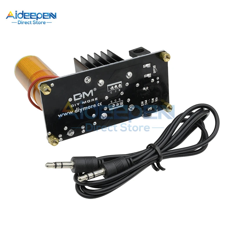 Kit DIY Mini Bobina Tesla Musical 15W (15-24V DC) - Parlante Plasma y Transmisión Inalámbrica