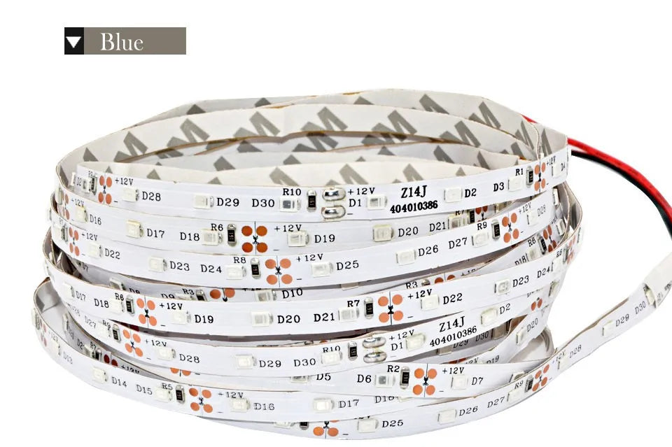 Tira LED 2835 SMD 12V (60 LEDs/m) Alta Luminosidad - Rollo 5 Metros